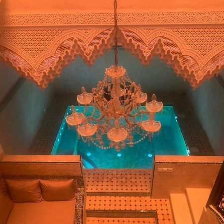 Super Riad Avec Piscine Interieure 马拉喀什 外观 照片